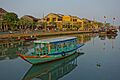 Boat by the water - Hoi An (16922189291)