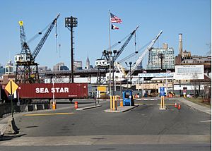 Brooklyn Navy Yard main gate