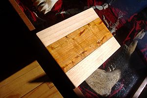 Buckthorn cutting board
