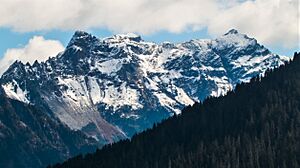 Cadet Peak, west aspect