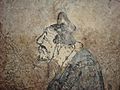 Confucius, fresco from a Western Han tomb of Dongping County, Shandong province, China