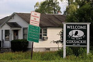 Coxsackie, New York (welcome sign).jpg