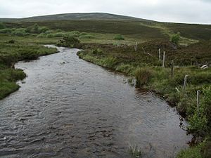 Dorback Burn, looking north from Lochindorb - geograph.org.uk - 515056