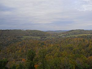 Eidson as seen from Clinch Mountain