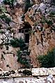 Entrance to Dawa Puk, Padmasambhava's cave, Yerpa 1993