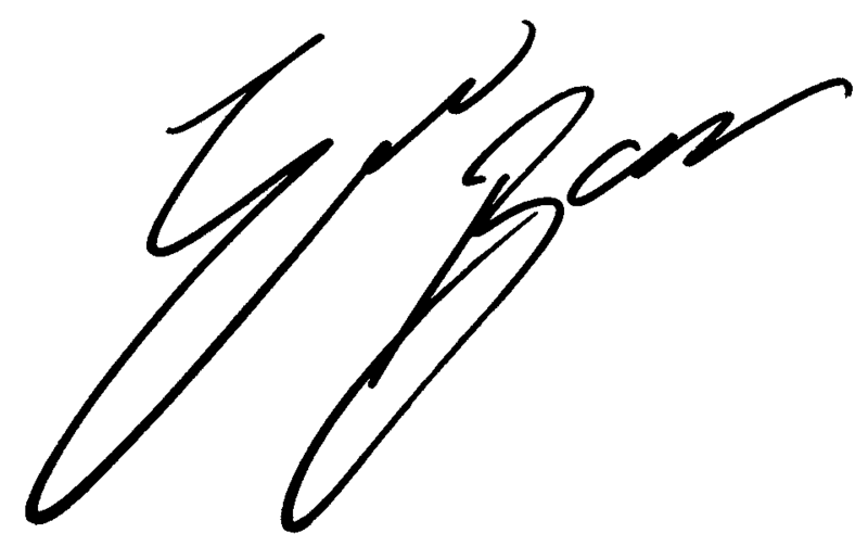 Eric Bana Signature