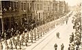 First World War parade in downtown Berlin, Ontario