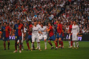 Forcejeo Real Madrid - FC Barcelona