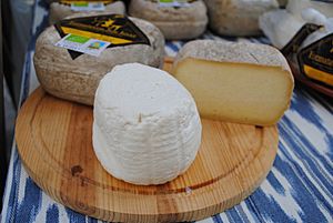 Formatge tendre i curat de Mallorca