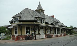 Fort Edward-Glens Falls (Amtrak station) in 2008