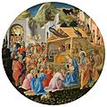 Fra Angelico, Fra Filippo Lippi, The Adoration of the Magi
