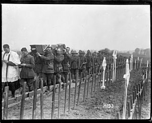 Funeral of Brig-Gen F.E. Johnston