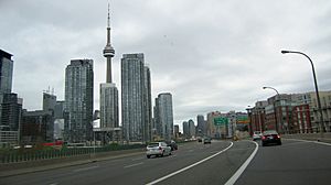 Gardiner Expressway Downtown Toronto
