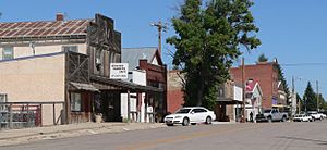 Main Street (Nebraska Highway 29) in Harrison, August 2010