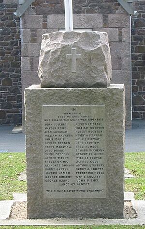 Haut de la Garenne war memorial