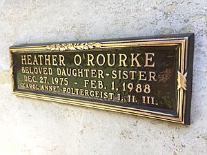 Heather O'Rourke crypt 2