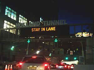 Holland Tunnel NY Side