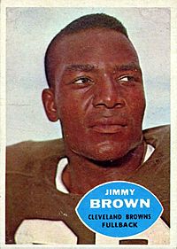 Jim brown topps 1960