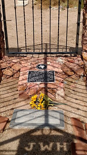 John Wesley Hardin Grave and Cage
