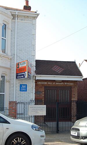 Kingdom Hall, 51 Paddington Road, North End, Portsmouth (March 2019) (For Sale)