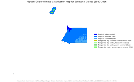 Koppen-Geiger Map GNQ present