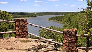 Lake Mineral Wells State Park View