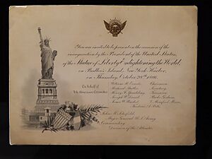 LibertyIslandMuseum2019Invitation