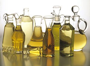 Many types of Oils