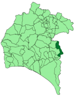 Map of Escacena del Campo (Huelva)