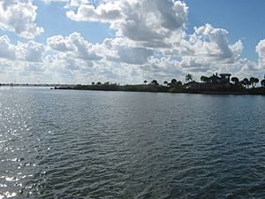 Merritt Island, Florida (southern tip)