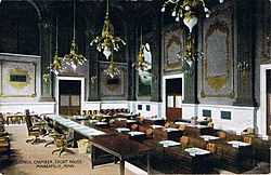 Minneapolis Council Chambers 1900