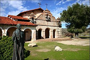 Mission San Antonio de Padua modern