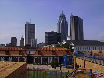 Mobile, AL from Fort Conde