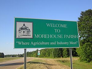 Morehouse Parish, LA, sign IMG 2836