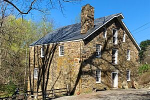 Nathan Cooper Gristmill, Chester Township, NJ - looking west