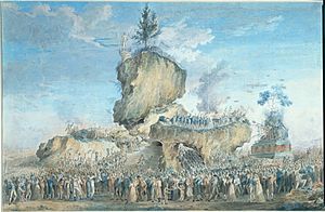 Naudet Fête de l'être Suprême 8 juin 1794