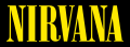 Nirvana logo yellow