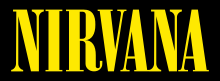 Nirvana logo yellow