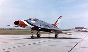 North American F-100D Super Sabre USAF