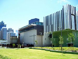 Northern end of the State Library of Queensland