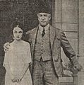 Noul calif - Abdul Medjid, cu fiica sa Prinţesa Durri Chehvâr Sultana