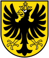 Coat of arms of Meiringen, also used to represent the Talschaft as a whole.