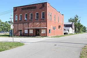 Odd Fellows Building in Foley, Missouri in June 2018