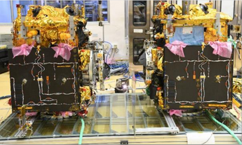 PSLV-C60, SpaDEx — Chaser (SDX01) and Target (SDX02) spacecrafts during testing.png