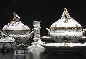 Parts of a Service, Porseleinfabriek Weesp, c. 1764-1768