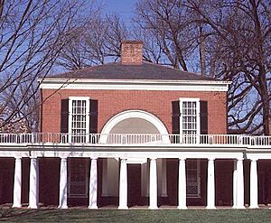 Pavilion IX U. Va. Lawn