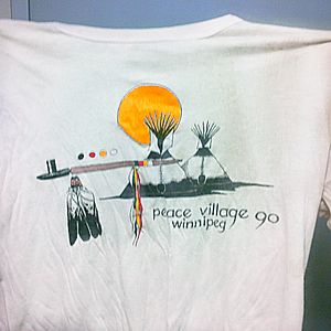 Peace Village '90 T-shirt