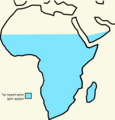 Pelecanus rufescens map