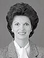 Portrait of Ann Dore McLaughlin, Under Secretary Dept. of Interior (3x4 cropped)