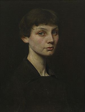 Portrait of Mrs. Brush, by George de Forest Brush, 1888.jpg